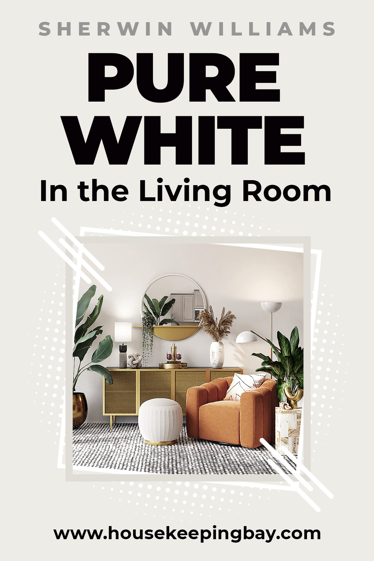 Pure White in the Living Room