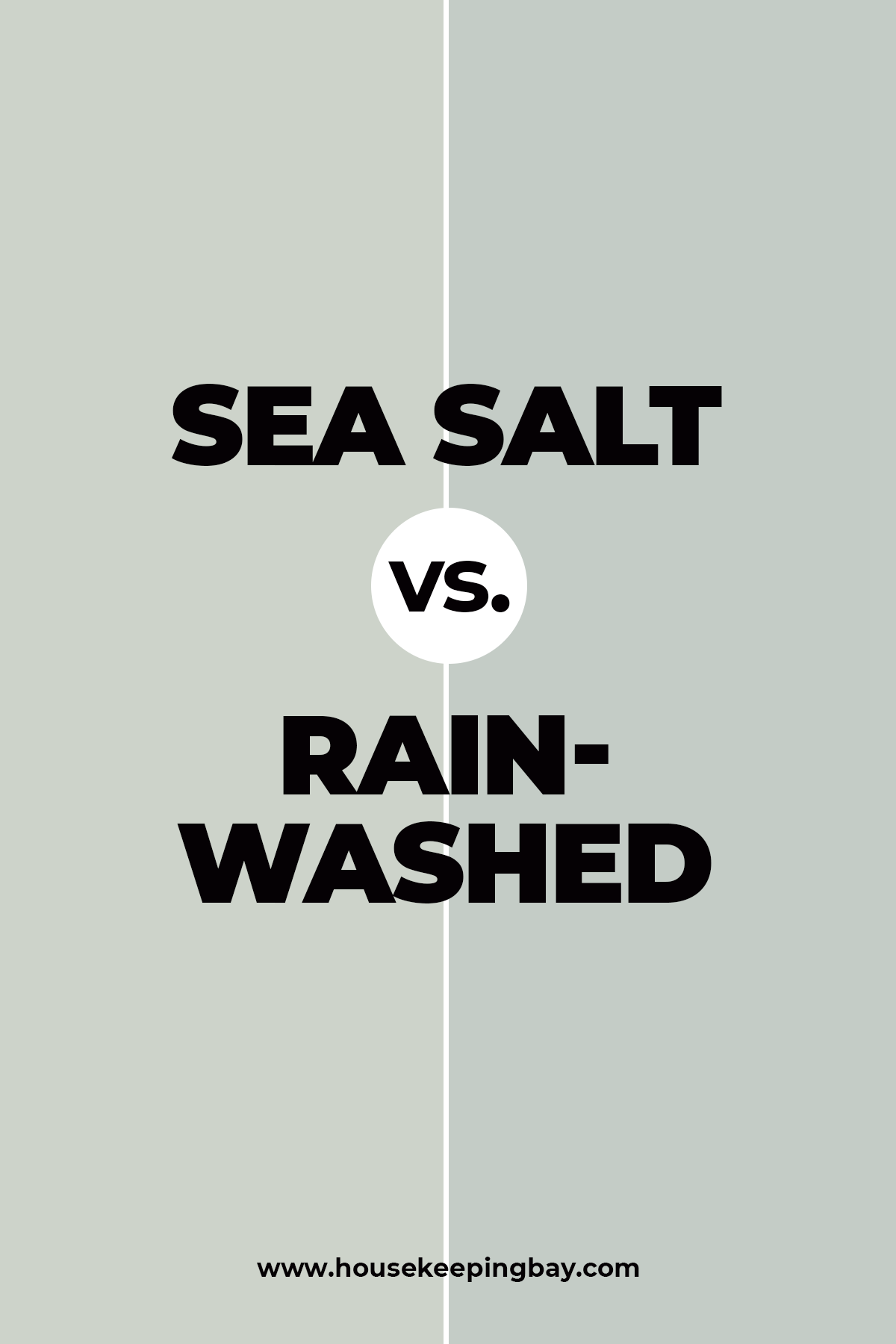 Sea Salt vs. Rainwashed