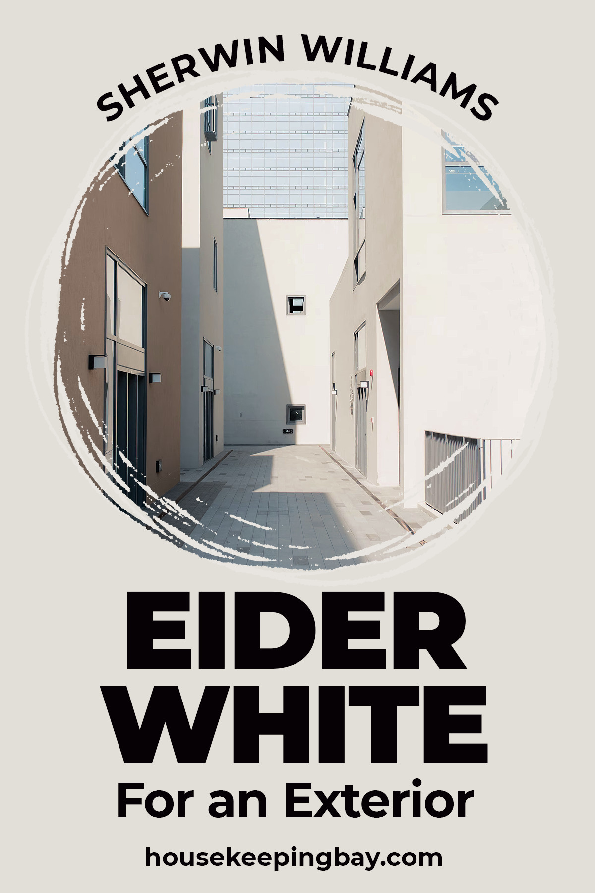 Sherwin Williams Eider White For an Exterior