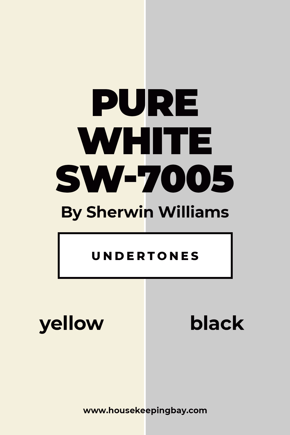 Sherwin Williams Pure White Undertones