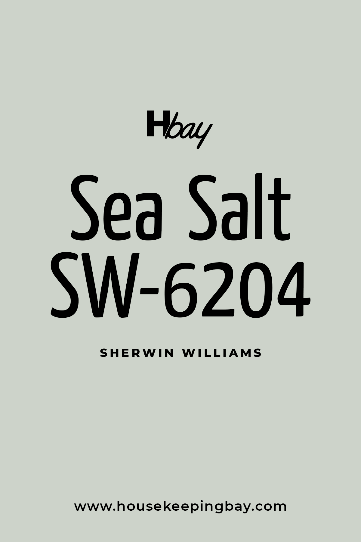 Sherwin Williams Sea Salt SW 6204