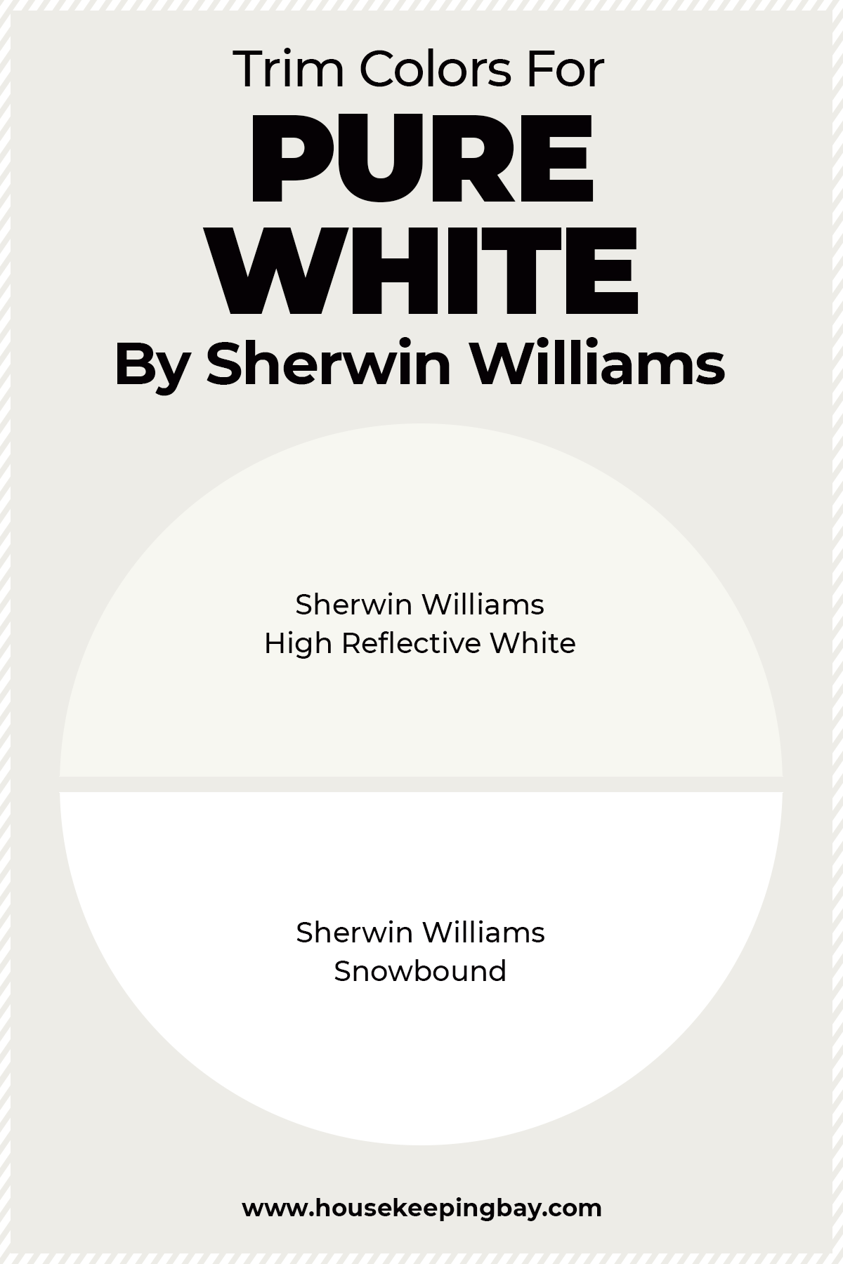 Trim Color Sherwin Williams Pure White