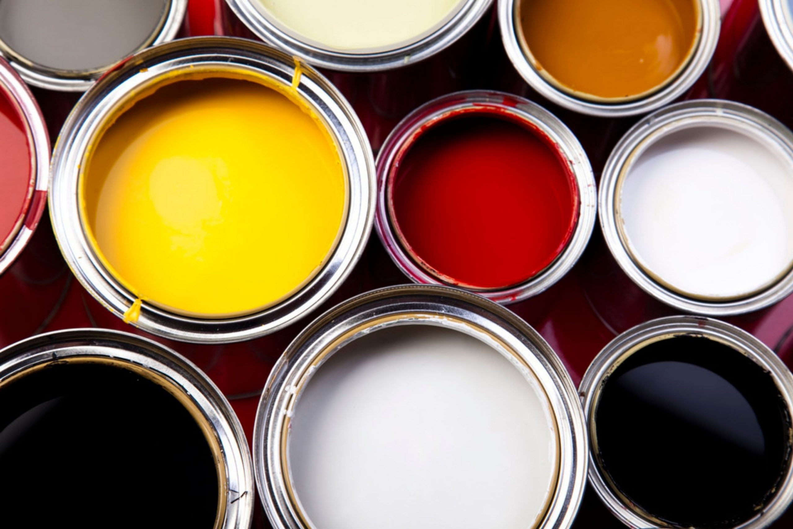 Acrylic paints for exterior