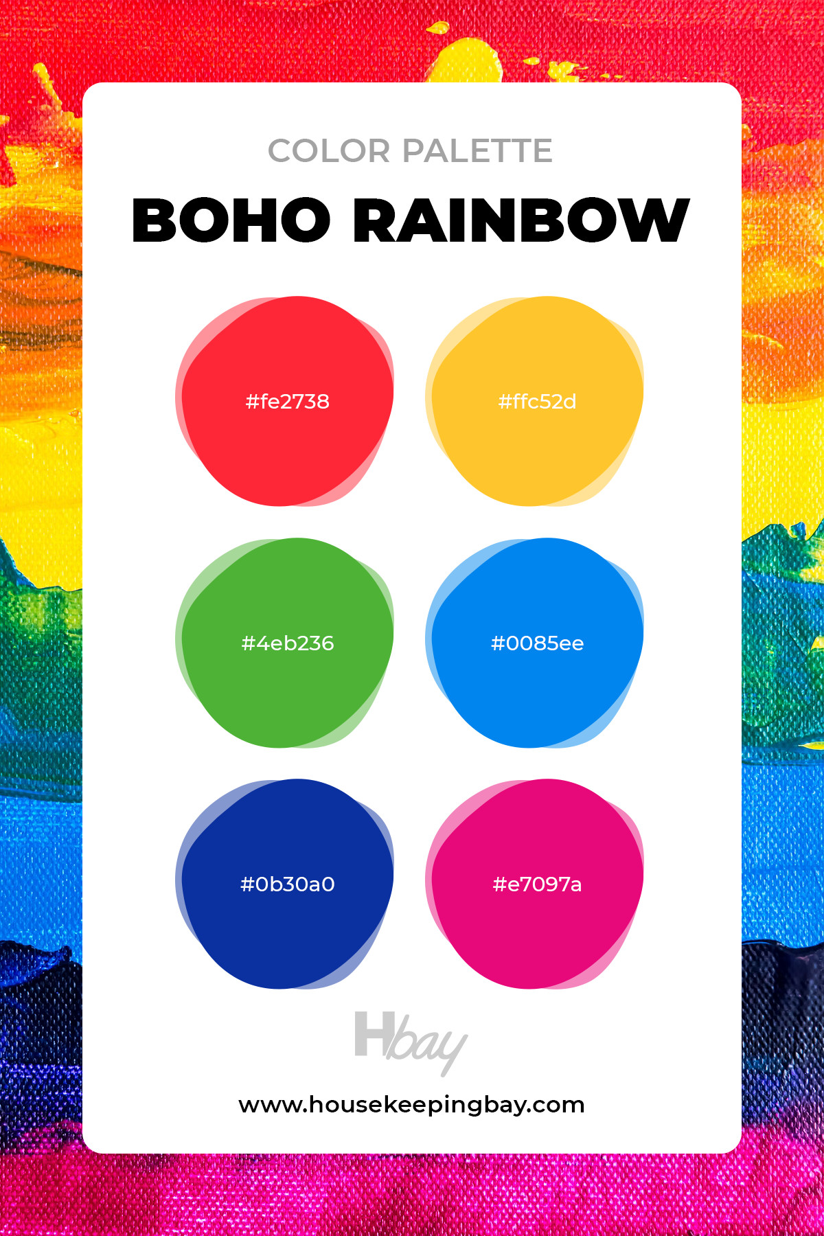Boho rainbow