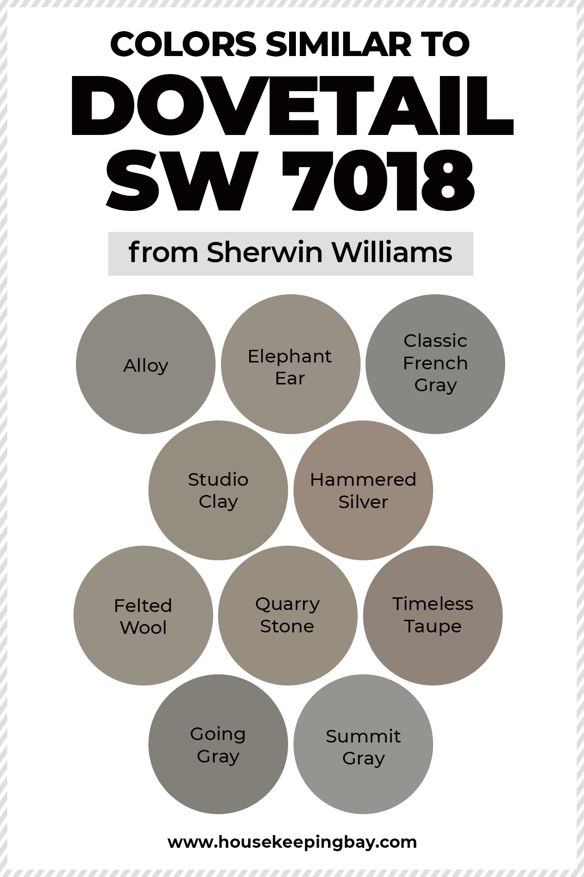 Sherwin Williams Dovetail 7018