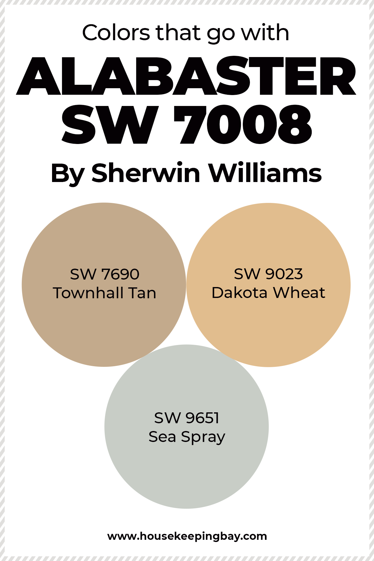 Alabaster SW 7008 by Sherwin Williams - Housekeepingbay