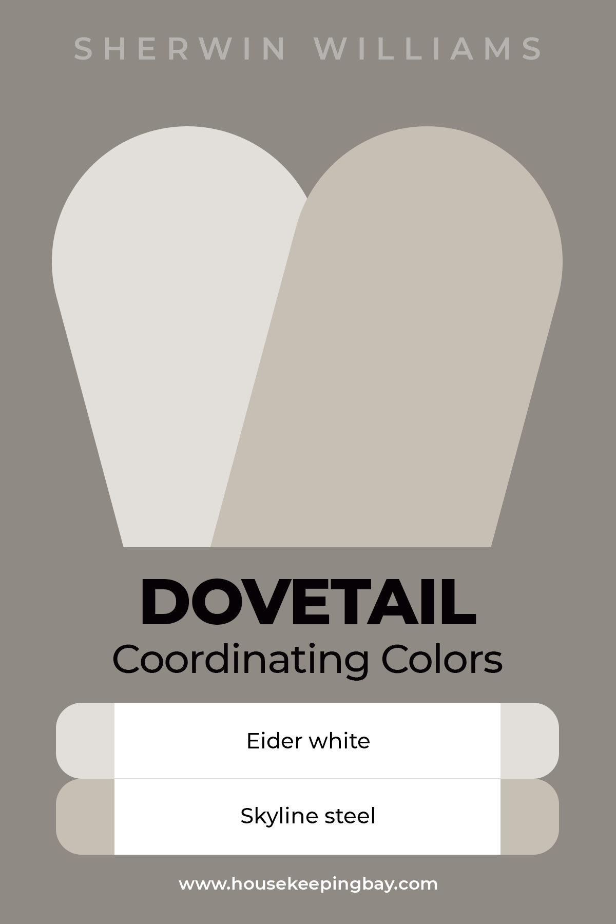 Coordinating colors for Dovetail
