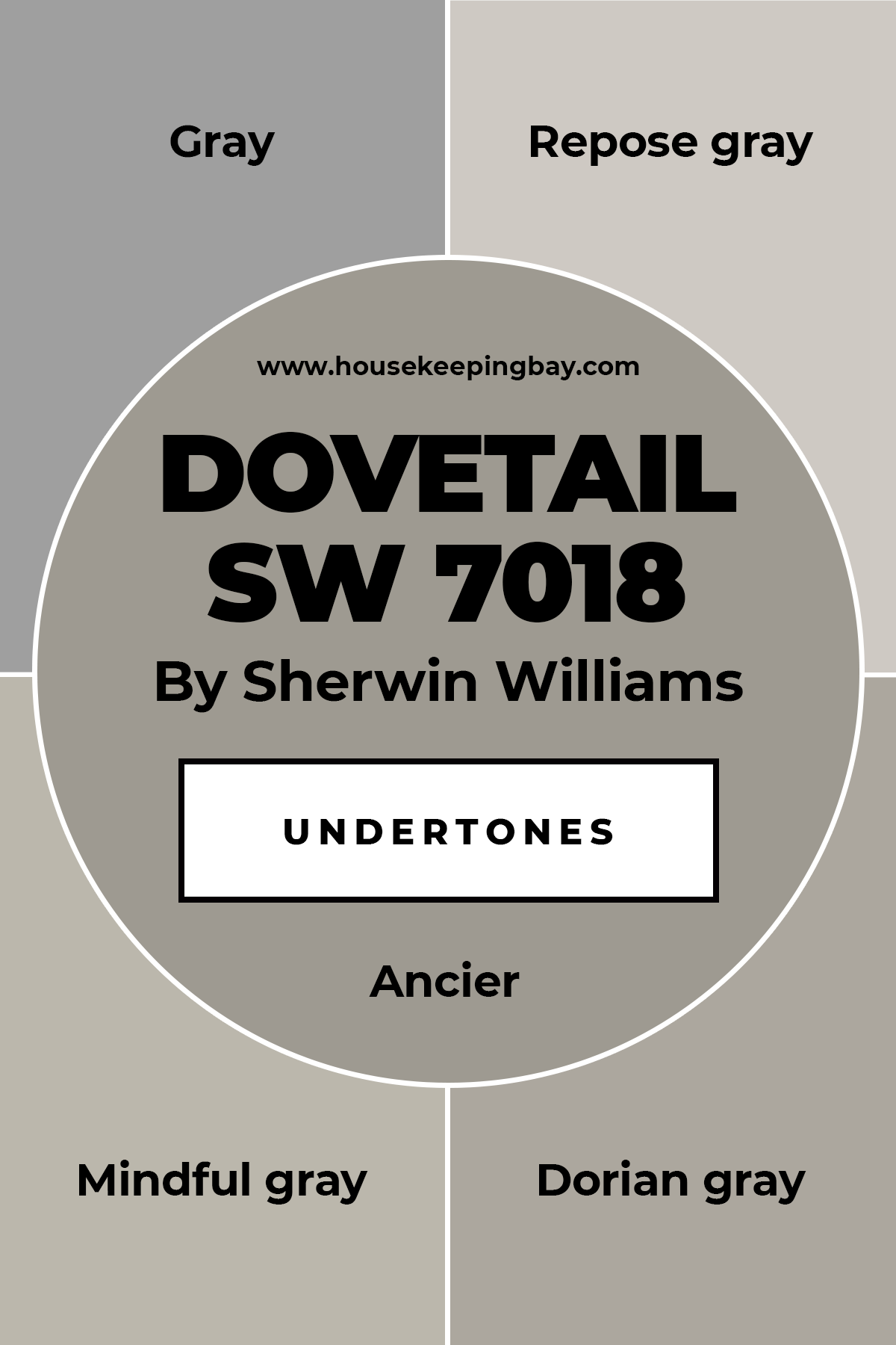 Dovetail Undertones by Sherwin Williams