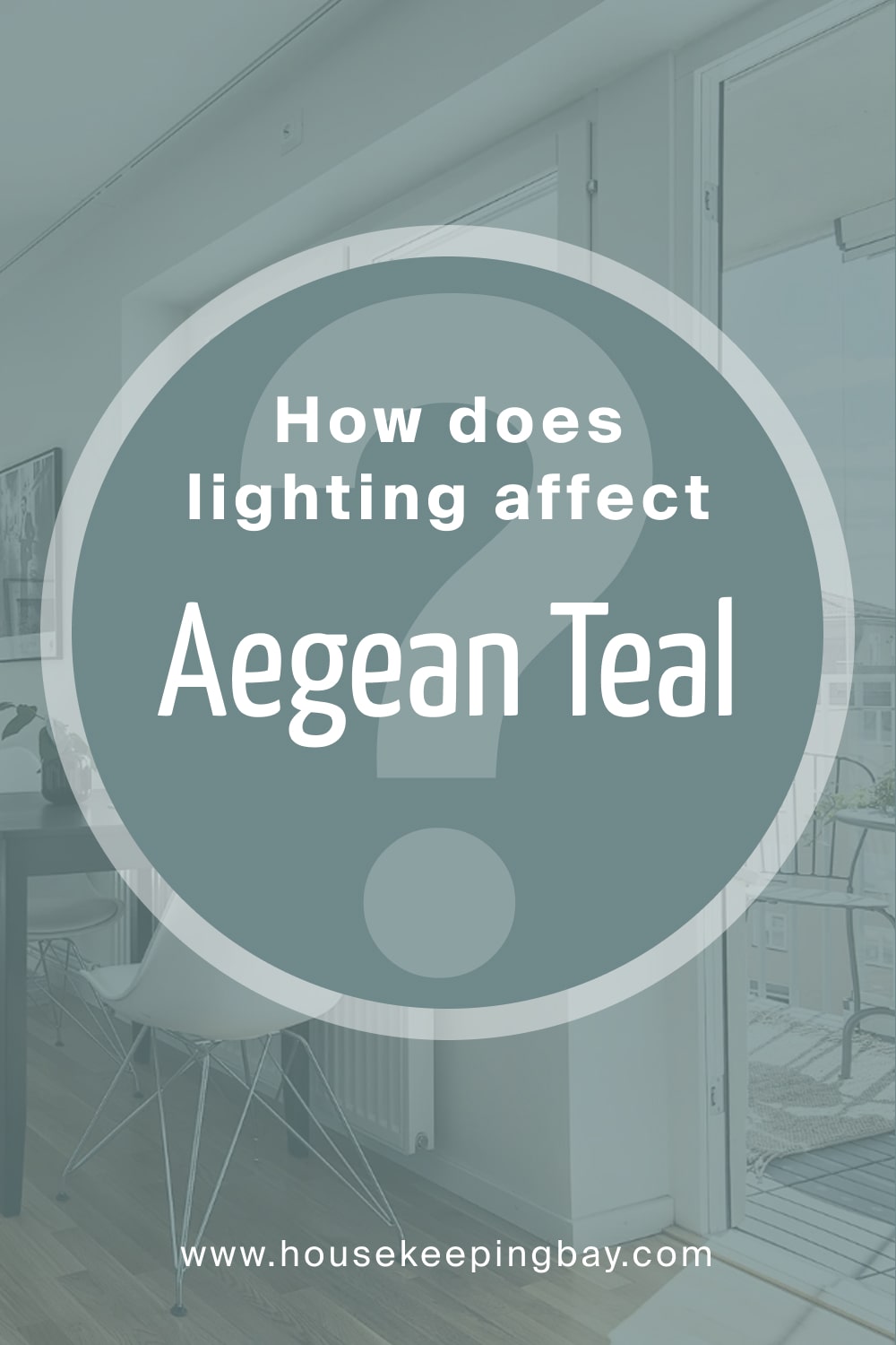 How Does Lighting Affect Aegean Teal 2136 40