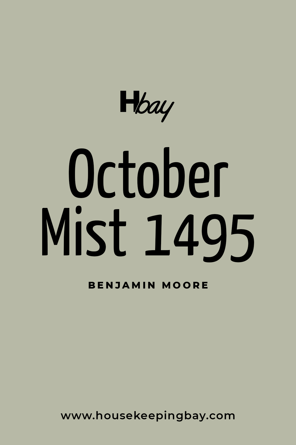 October Mist 1495 by Benjamin Moore (1)