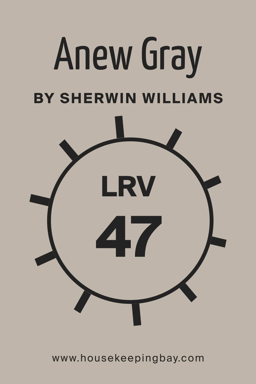 SW Anew Gray Color LRV 47