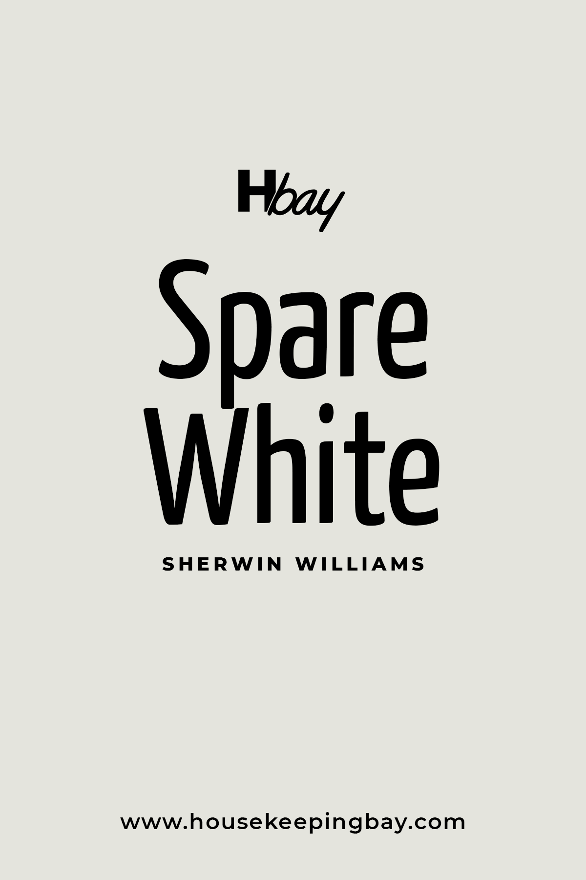 Spare White by Sherwin Williams