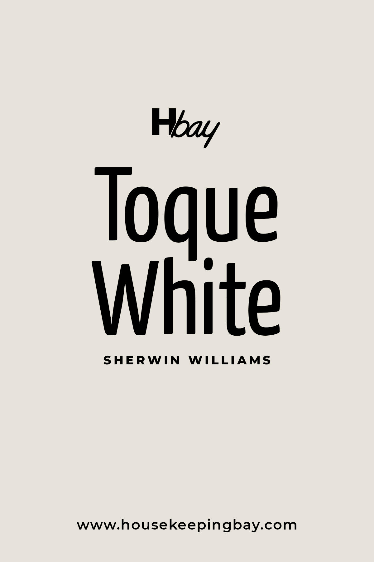Toque White by Sherwin Williams