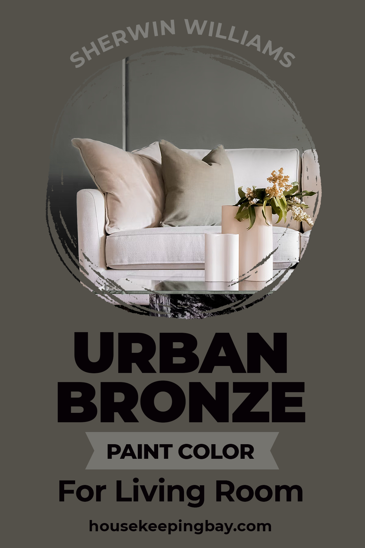 Urban Bronze Paint Color for living room