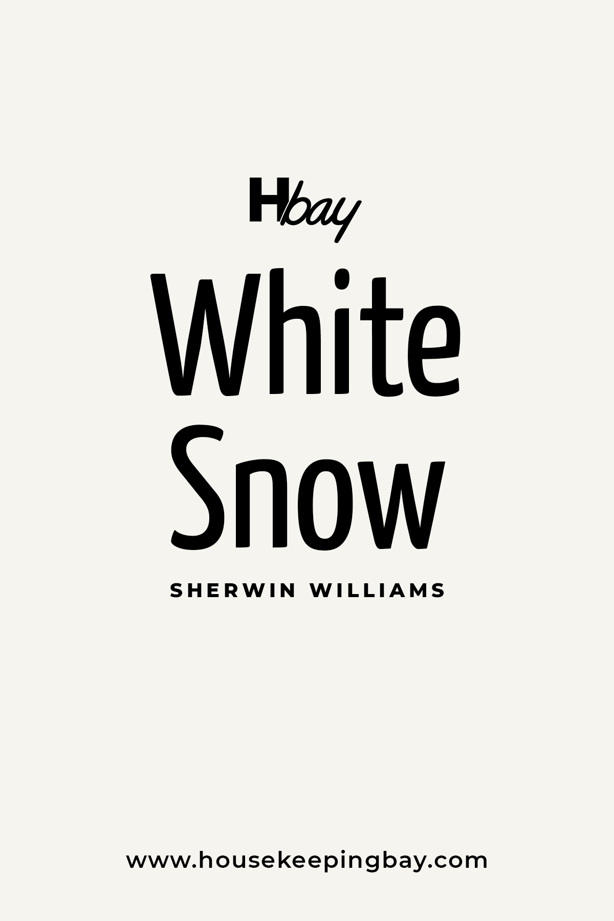 White Snow by Sherwin Williams