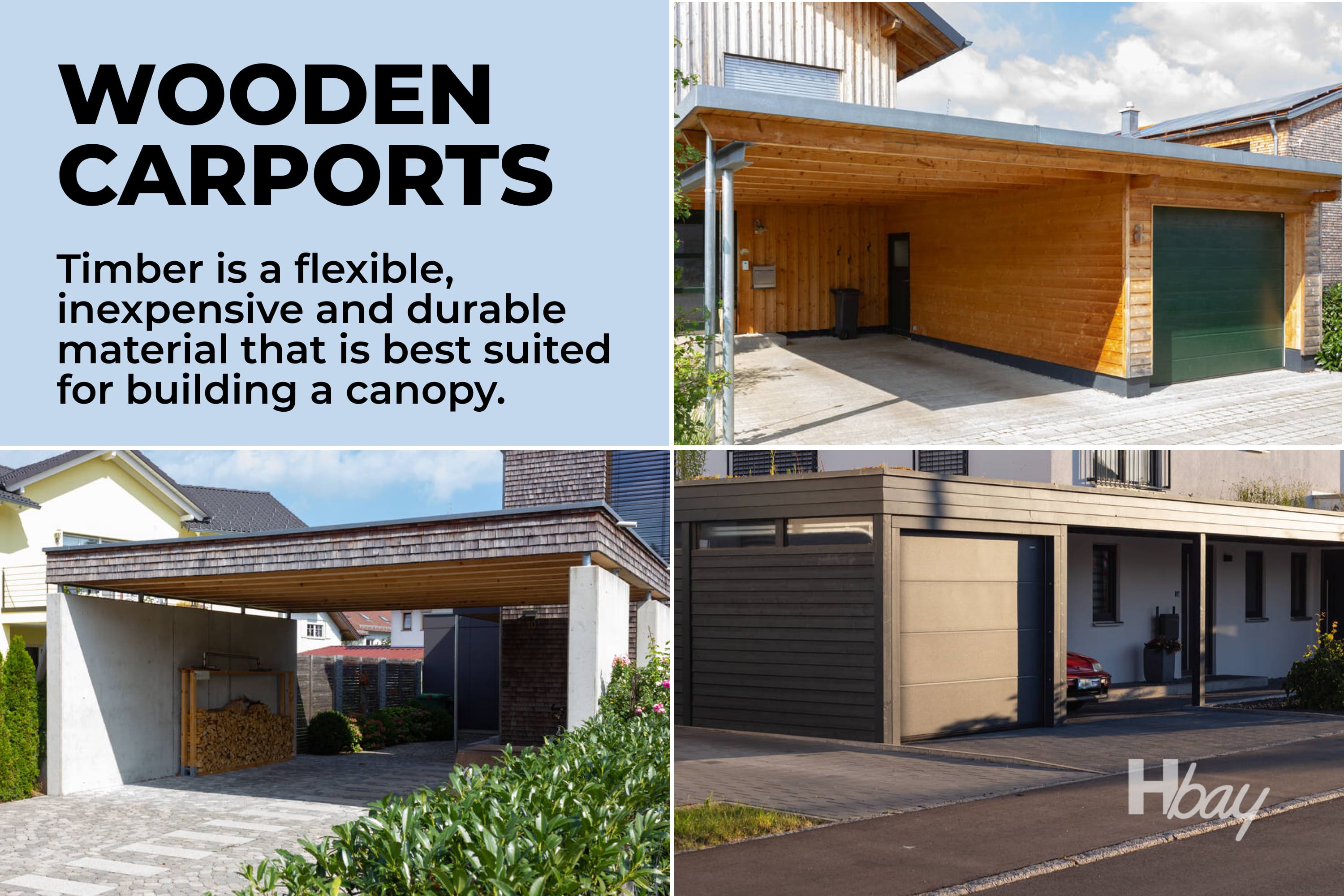 Wooden Carports