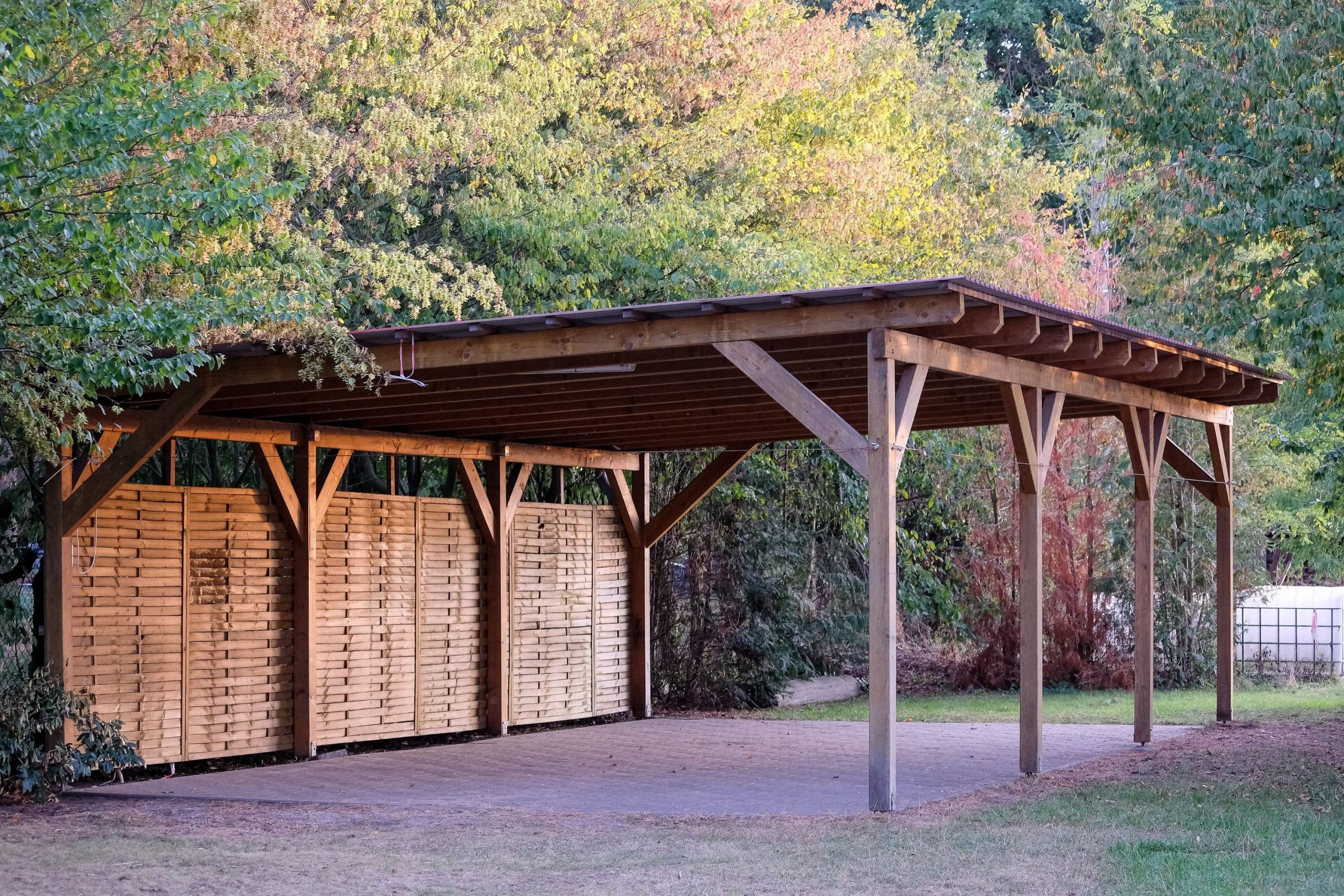 Wooden Carports