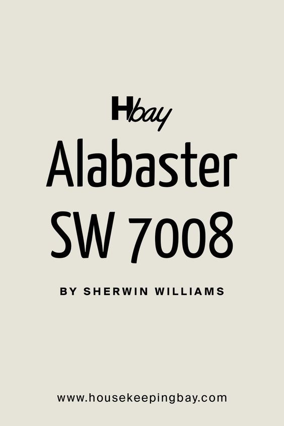 alabaster by sherwin williams