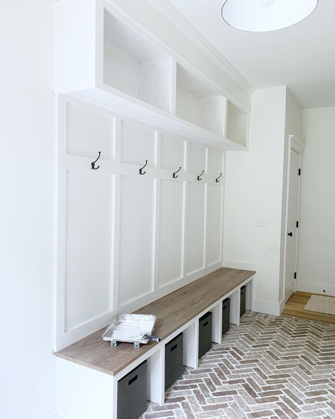 Alabaster for the Hallways and Mudroom