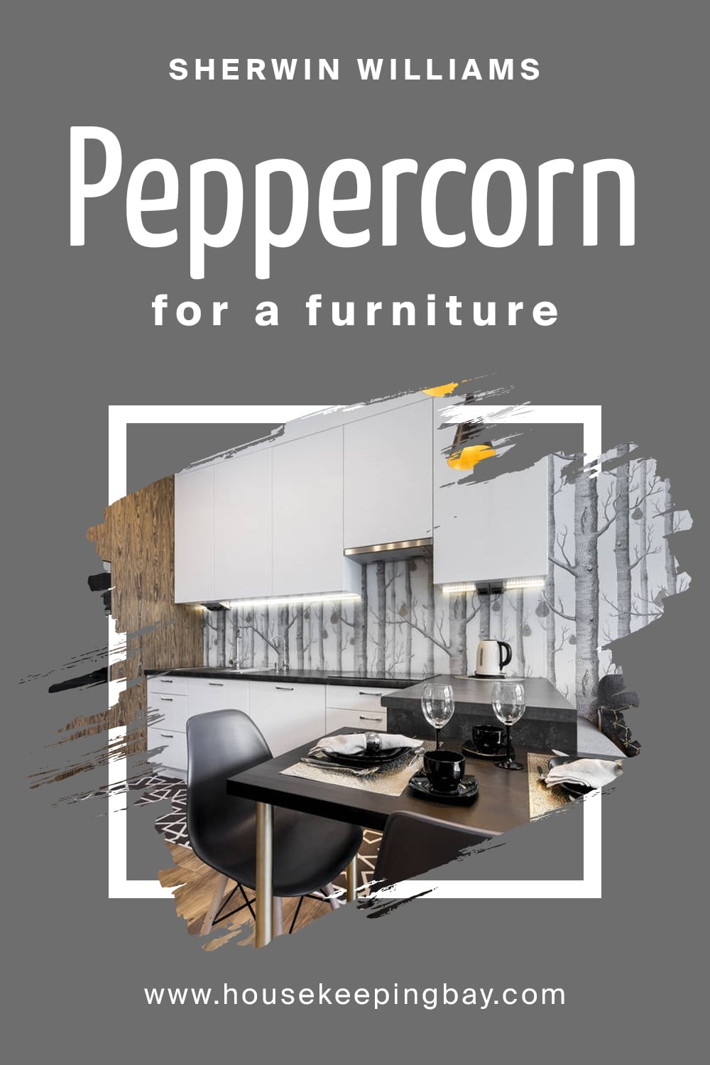 Peppercorn for a furniture