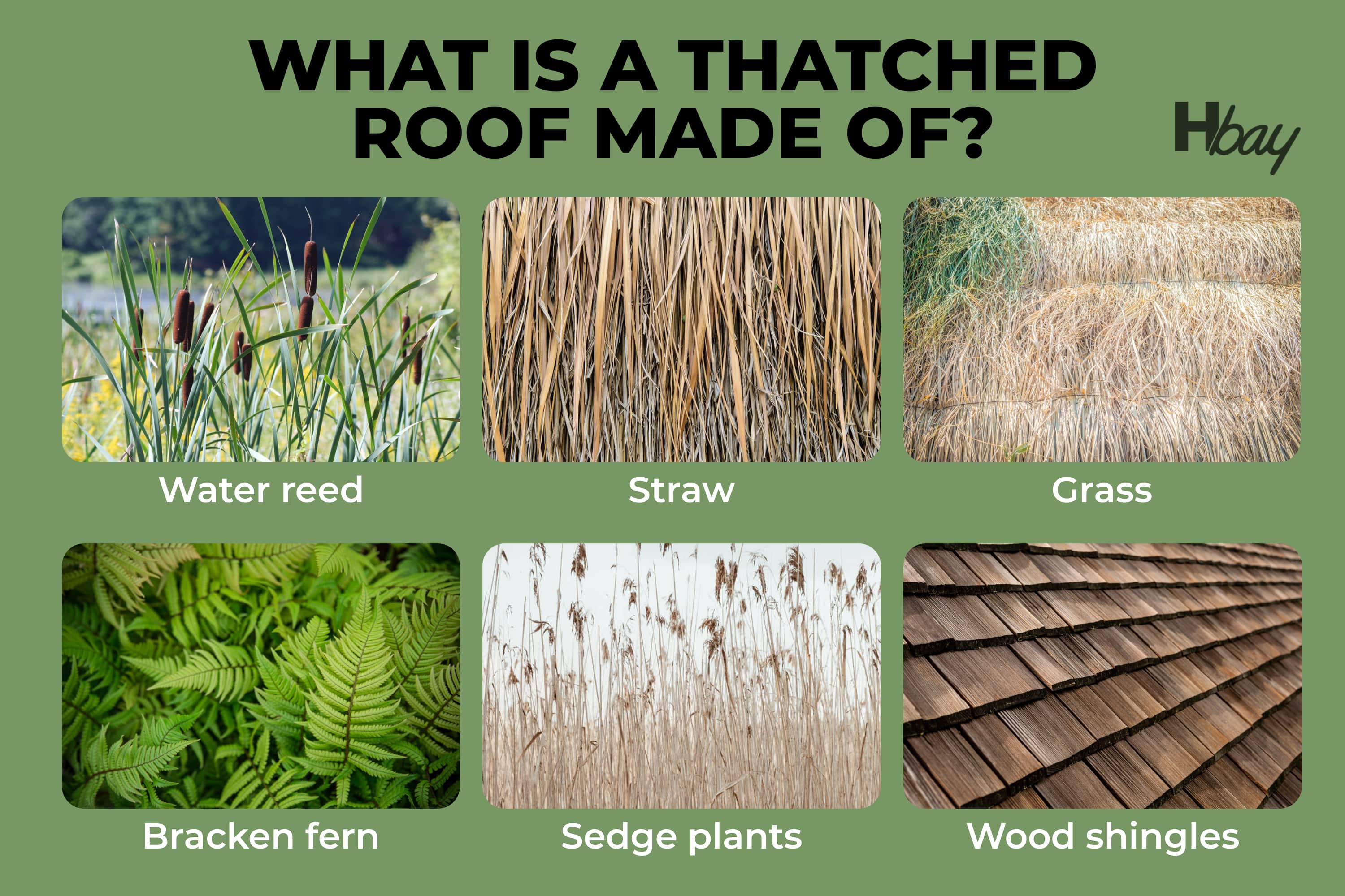 What Is a Thatched Roof Made Of
