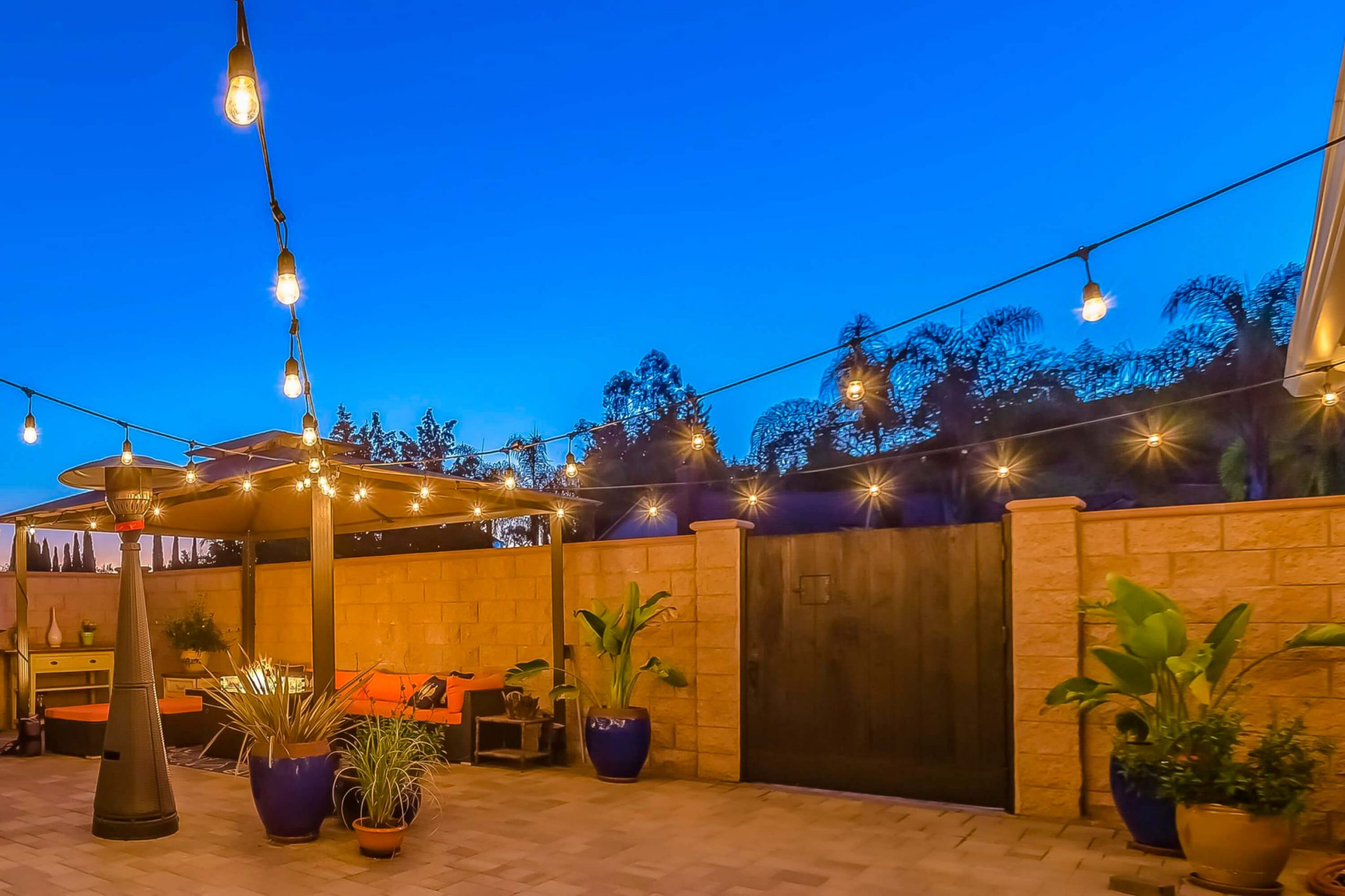 patio lights without outlet