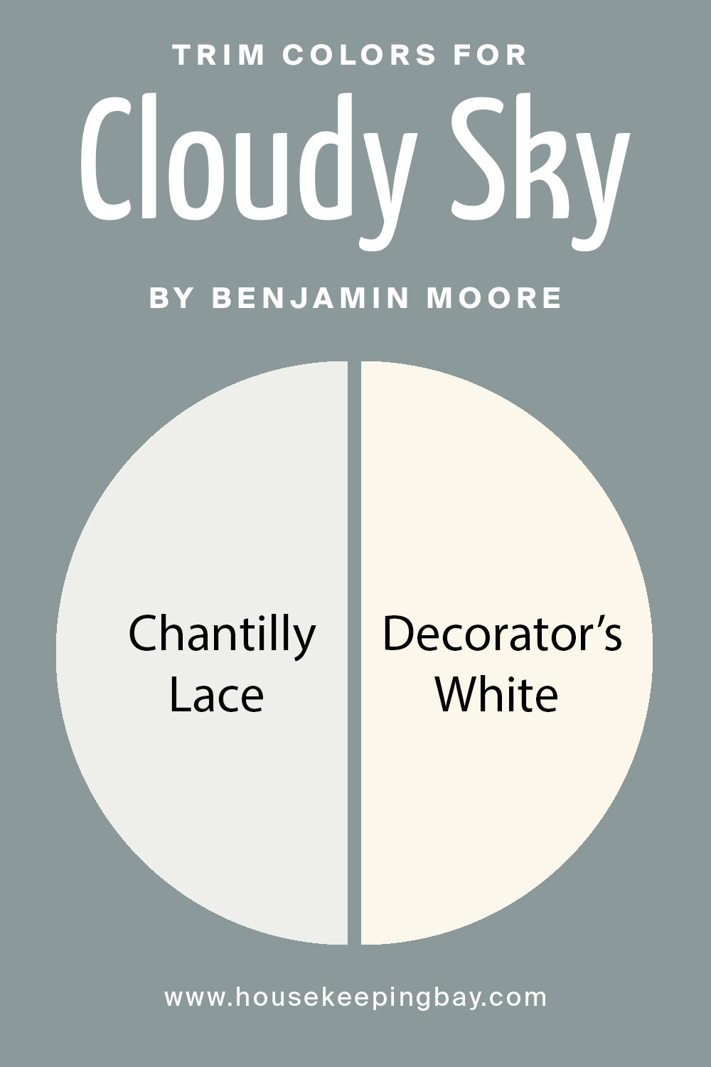 trim colors for cloudy sky 2122-30 by benjamin moore