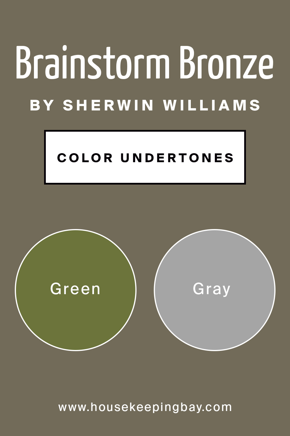 Brainstorm Bronze SW-7033 By Sherwin Williams Undertones