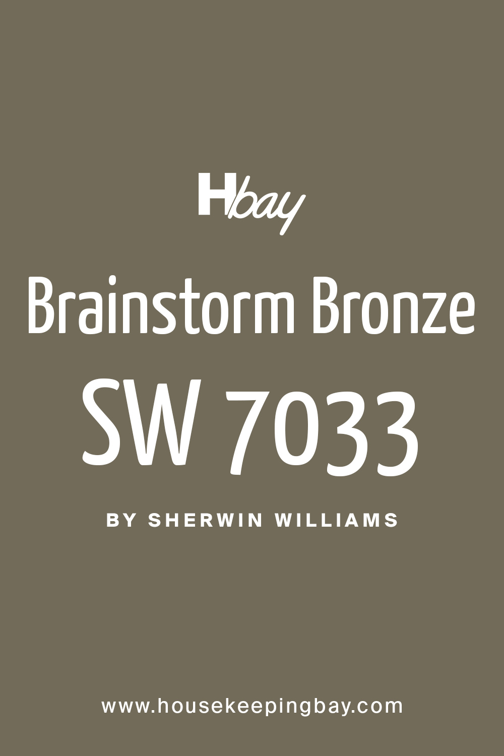 Brainstorm Bronze SW-7033 By Sherwin Williams