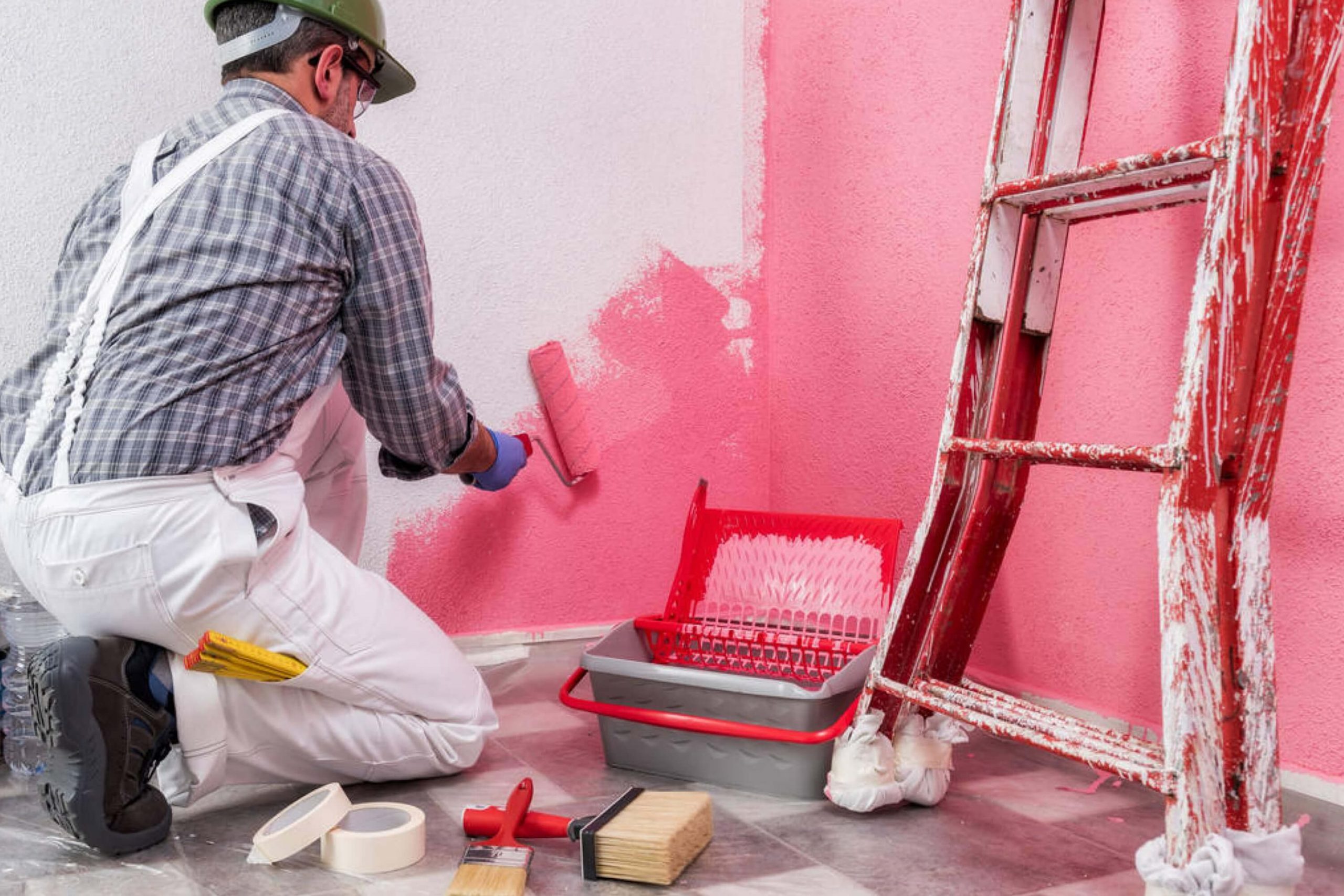 How to Remove Latex Paint From Concrete