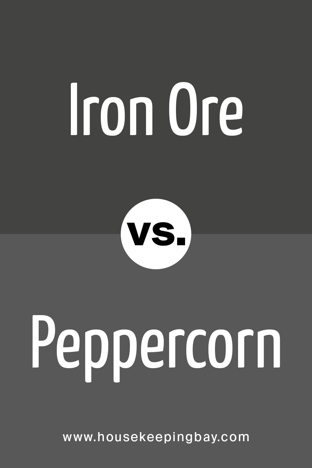 Iron Ore vs Peppercorn