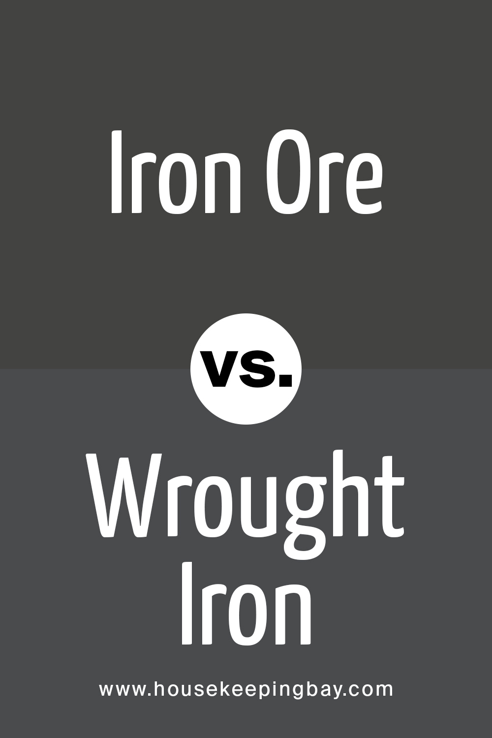 Iron Ore vs Wrought Iron