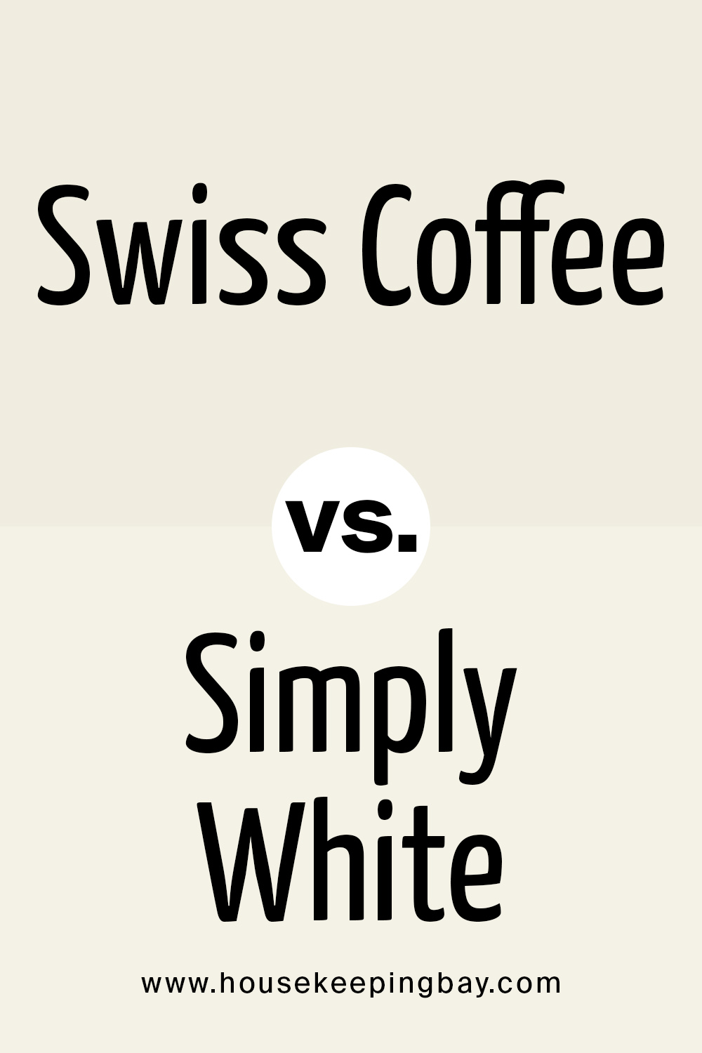 swiss coffee vs simply white
