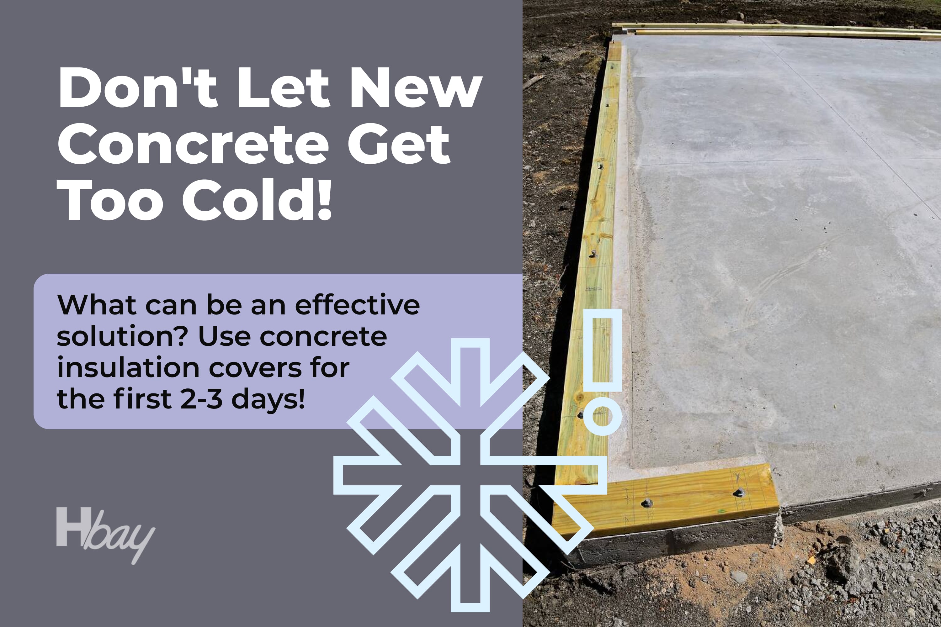 Don’t Let New Concrete Get Too Cold