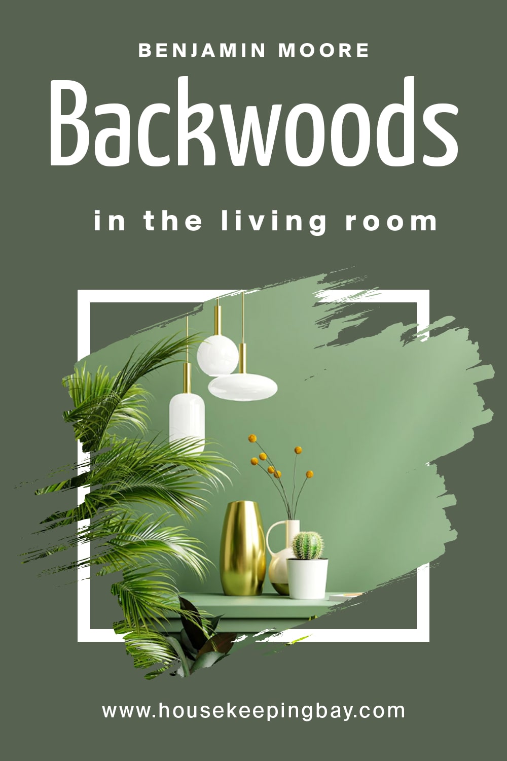 Benjamin Moore. Backwoods in the living Room