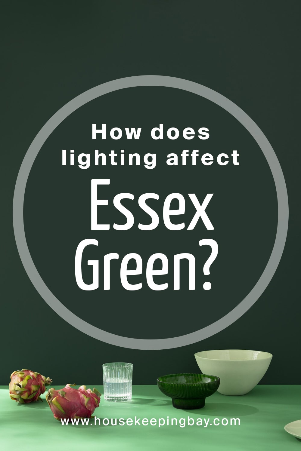 How does lighting affect Essex Green
