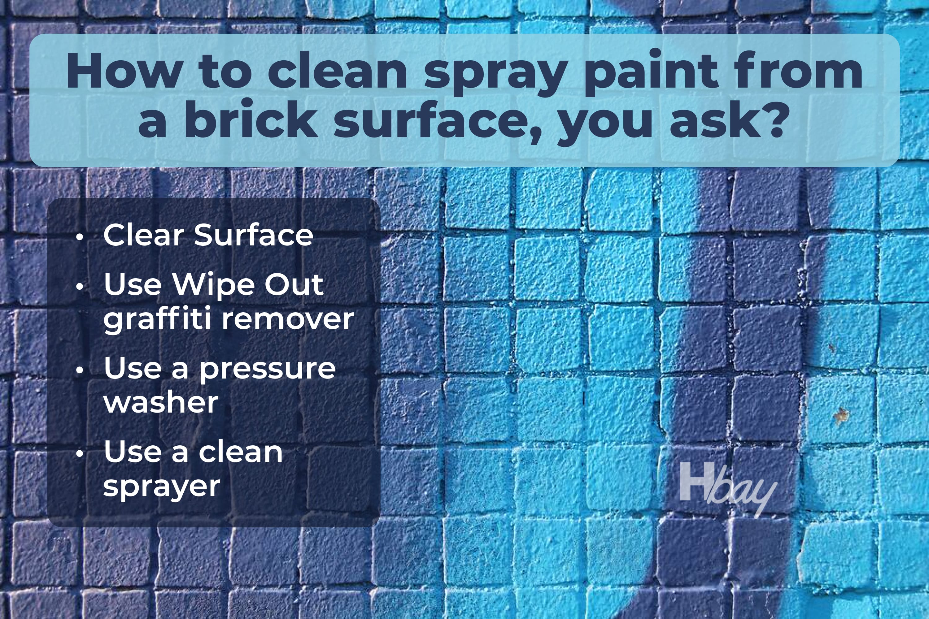 How to Remove Spray Paint From Brick