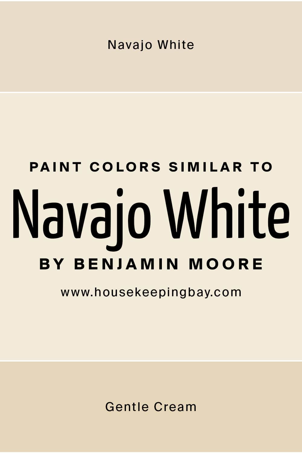 Paint Colors Similar to Navajo White