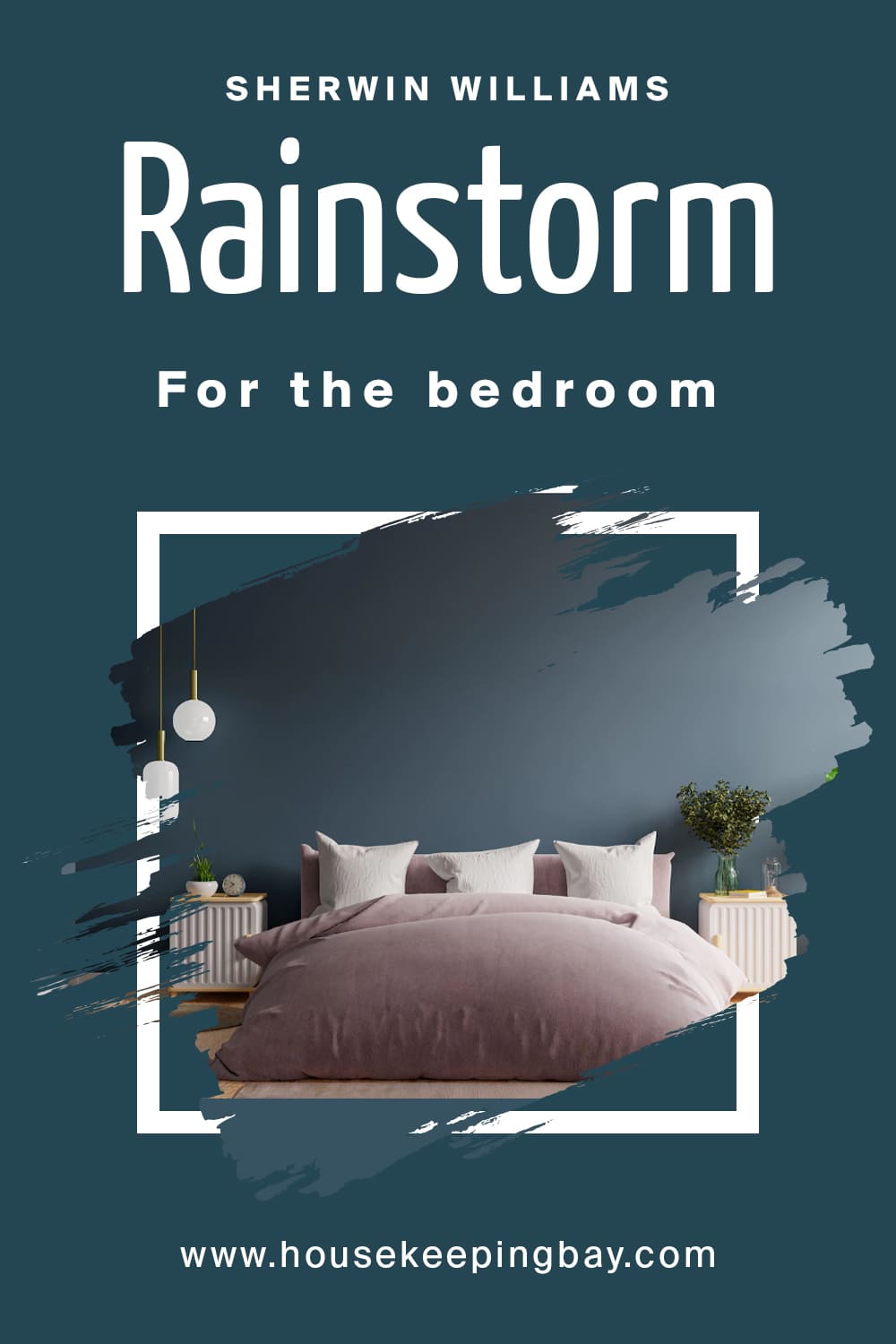Sherwin Williams. Rainstorm For the bedroom