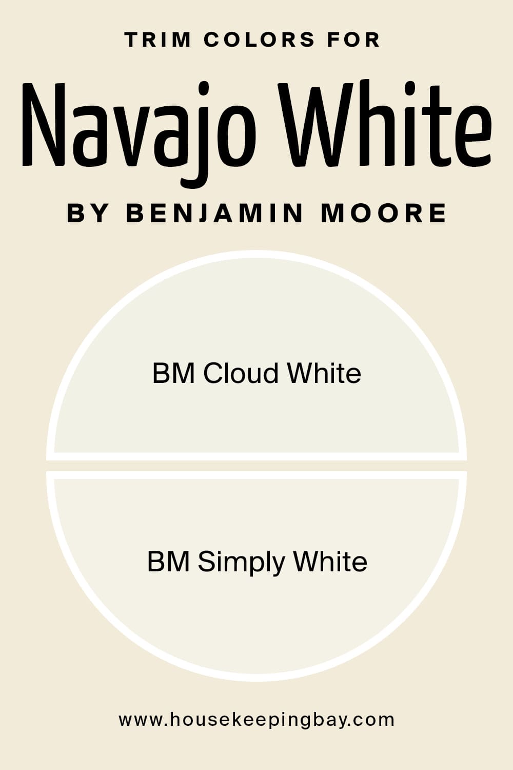 The Best Trim Colors For Navajo White Paint