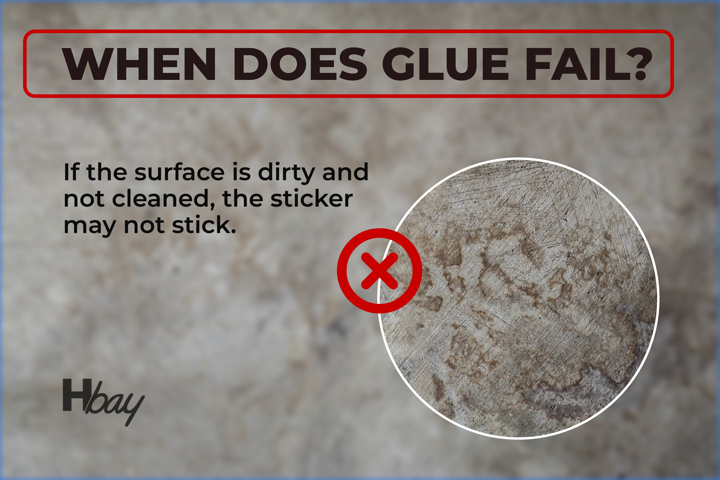 When does glue fail