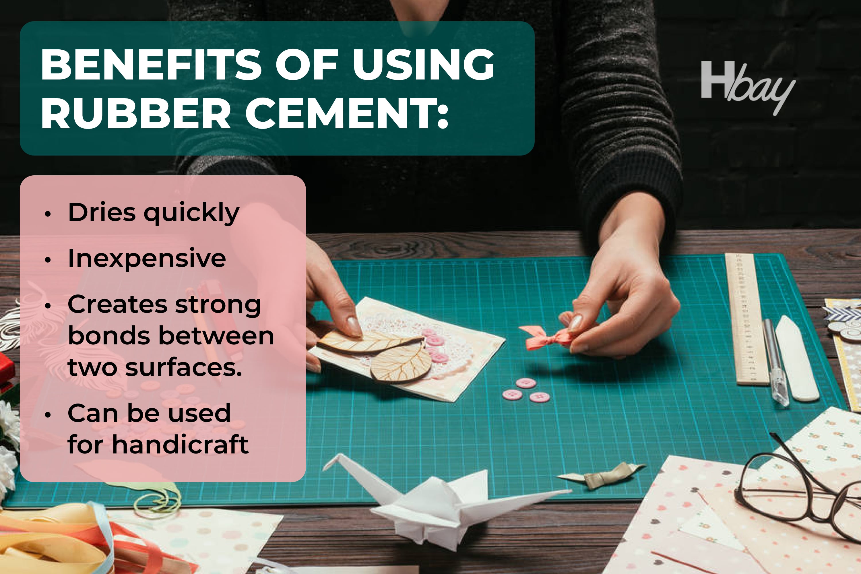 Benefits of using rubber cement