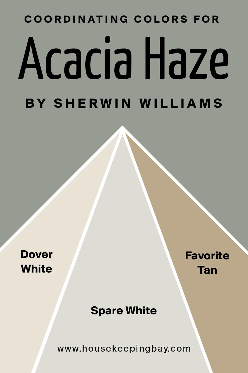 Coordinating Colors for Acacia Haze by Sherwin Williams