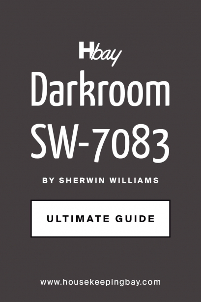 Darkroom SW-7083 by Sherwin Williams - Housekeepingbay