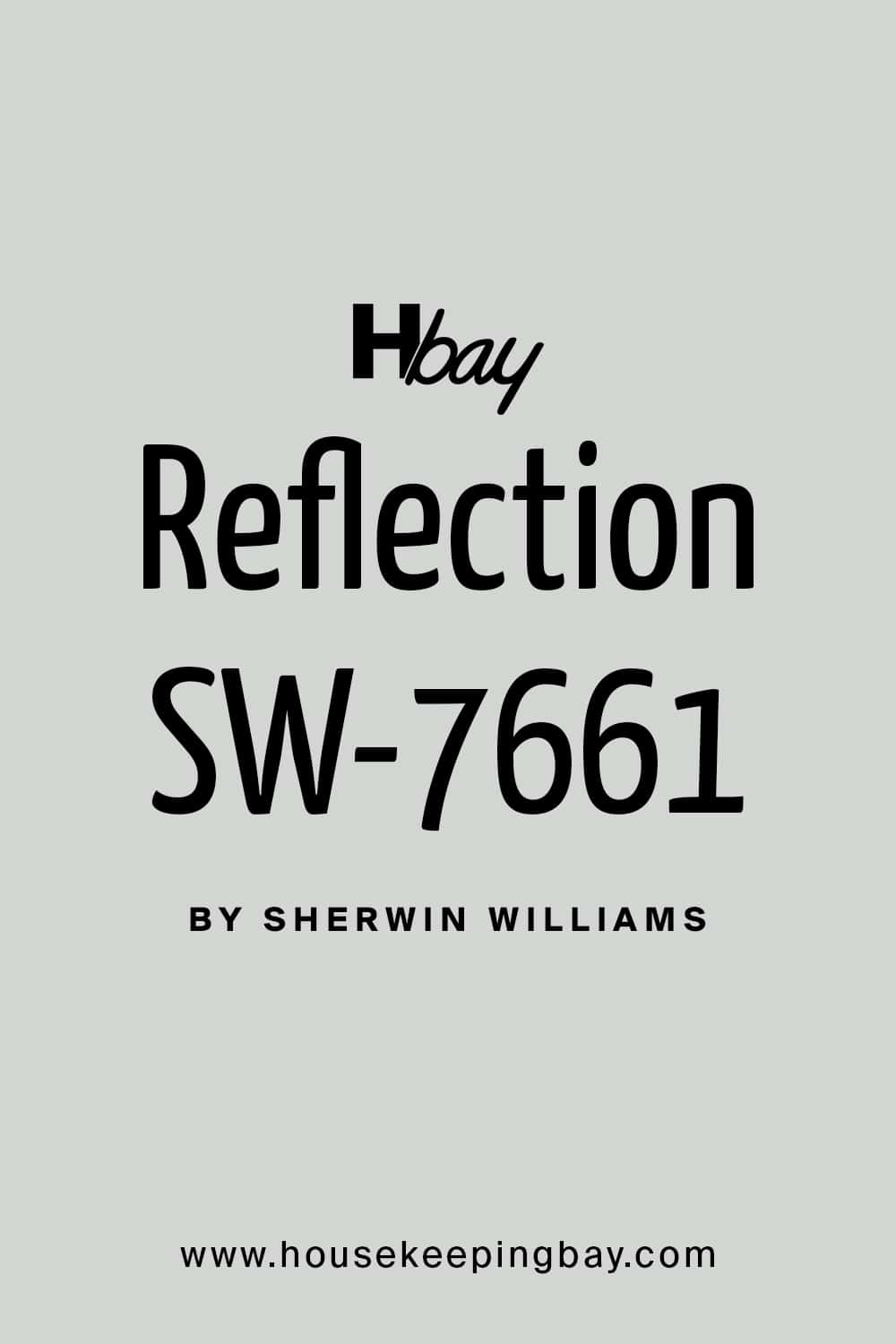 Reflection SW 7661 Paint Color by Sherwin Williams
