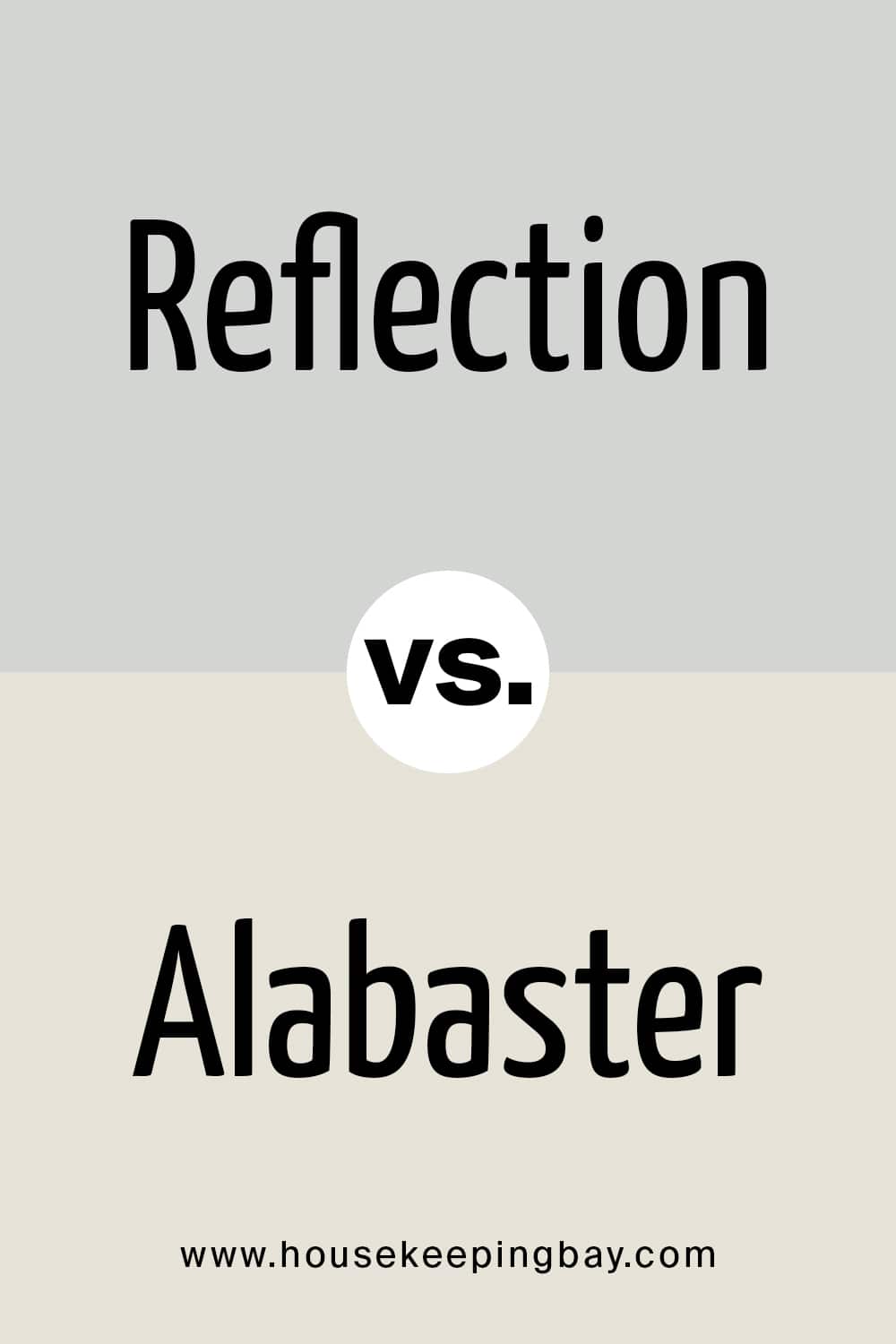 Reflection VS Alabaster