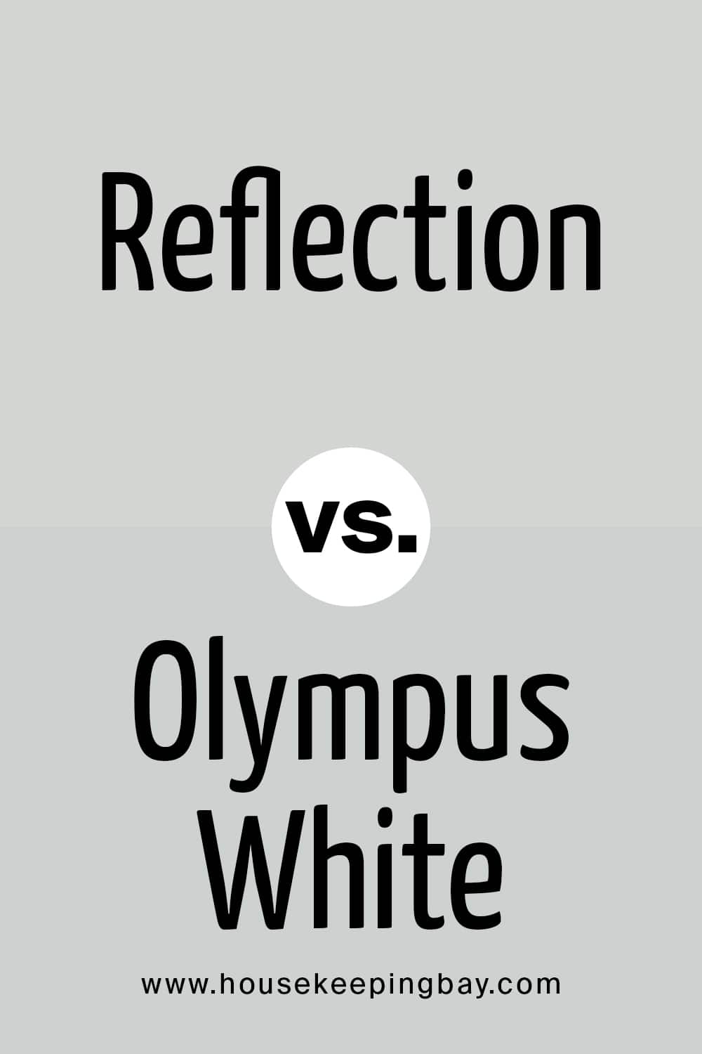 Reflection VS Olympus White