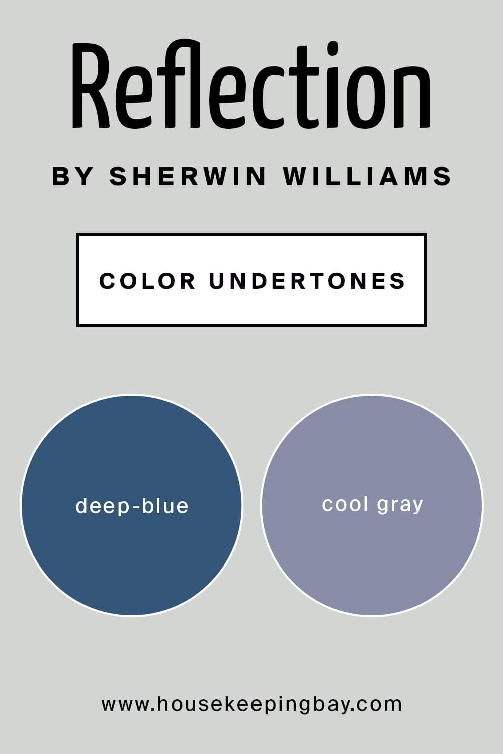 Reflection by Sherwin Williams Color Undertones