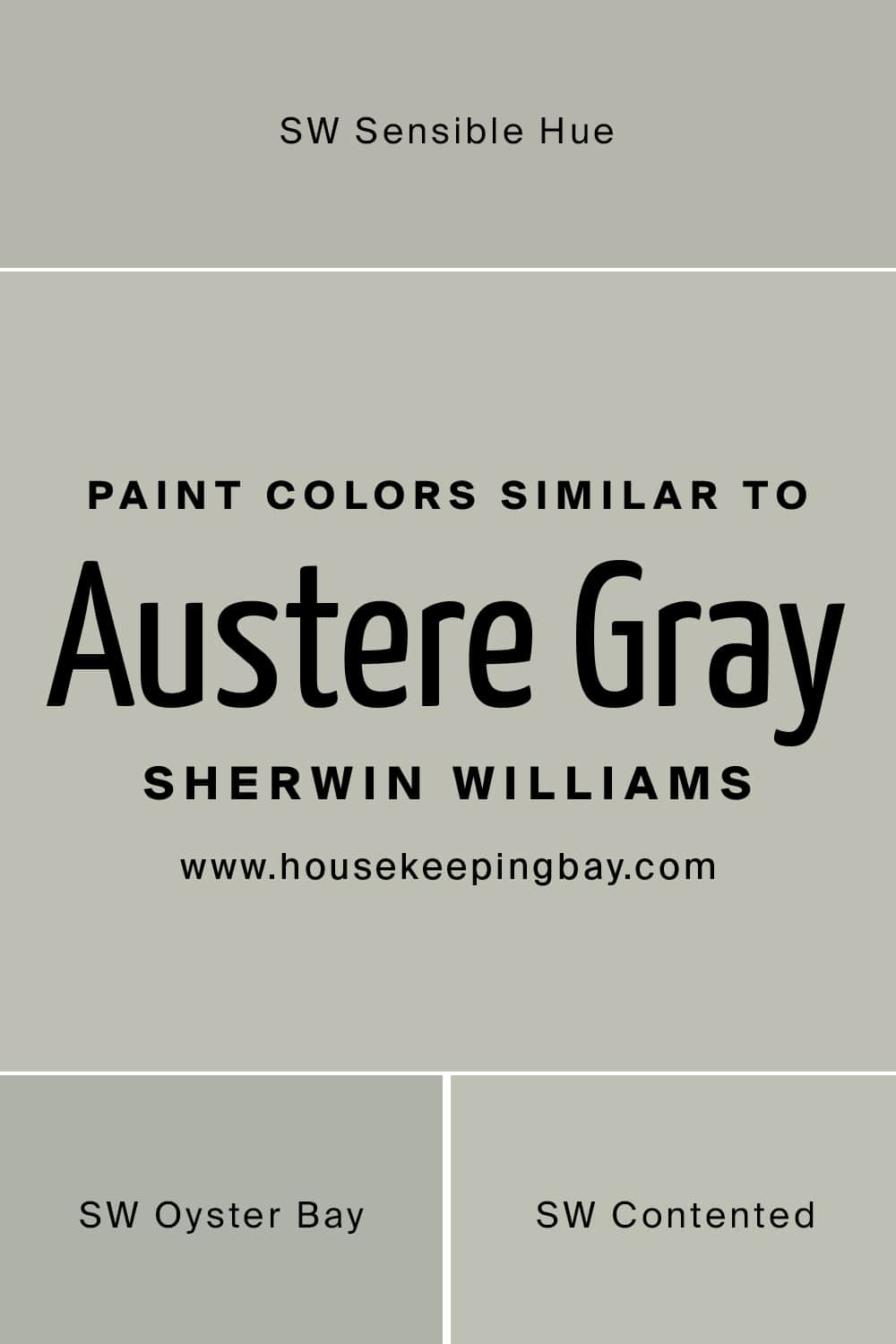SW Austere Gray SW 6184 Similar Paint Colors