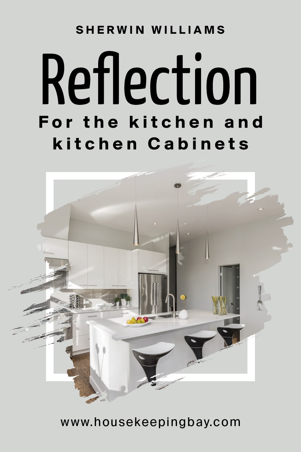 Sherwin Williams. Reflection For the kitchen and kitchen Cabinets